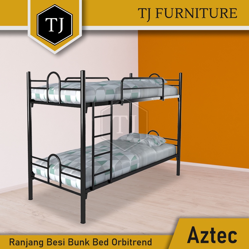 Jual Orbitrend Aztec Ranjang Susun Besi / Tempat Tidur Tingkat Besi ...