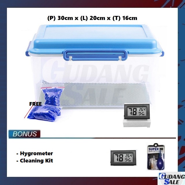 Jual [NEW] Premium Drybox (M) Dry box penyimpanan Kamera Dslr