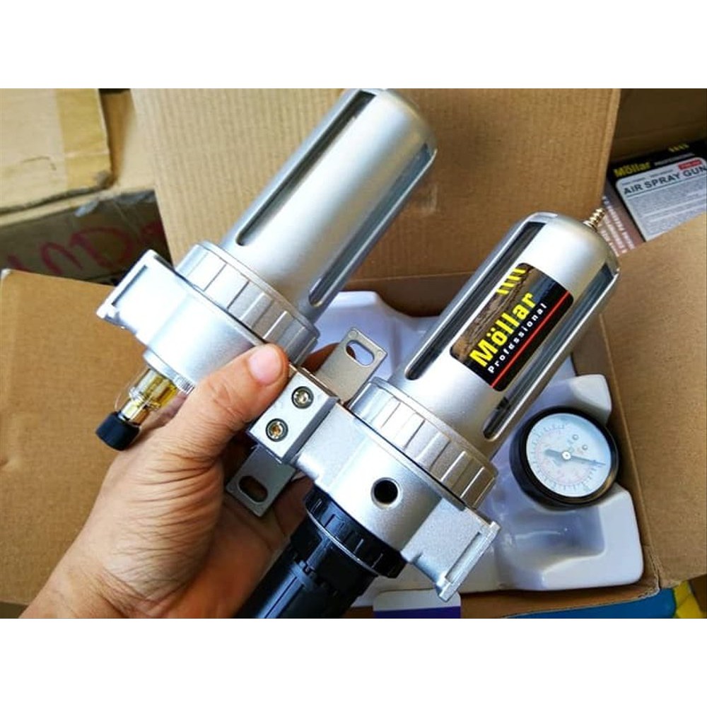 Jual Jual air filter regulator kompresor double tabung air control unit