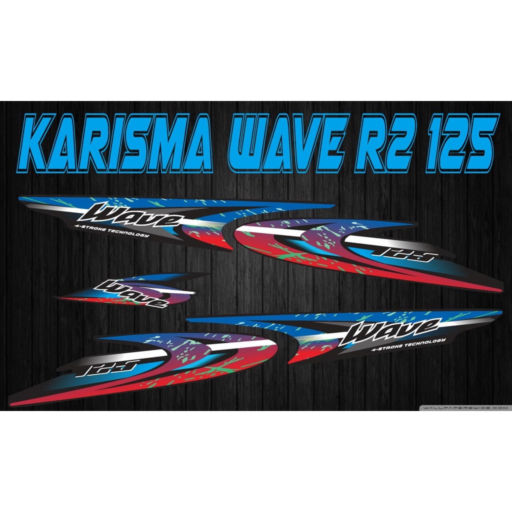Jual Stiker motor kharisma 125 wave-r2 | Shopee Indonesia
