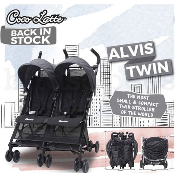 Jual Stroller Cocolatte Alvis Twin Shopee Indonesia