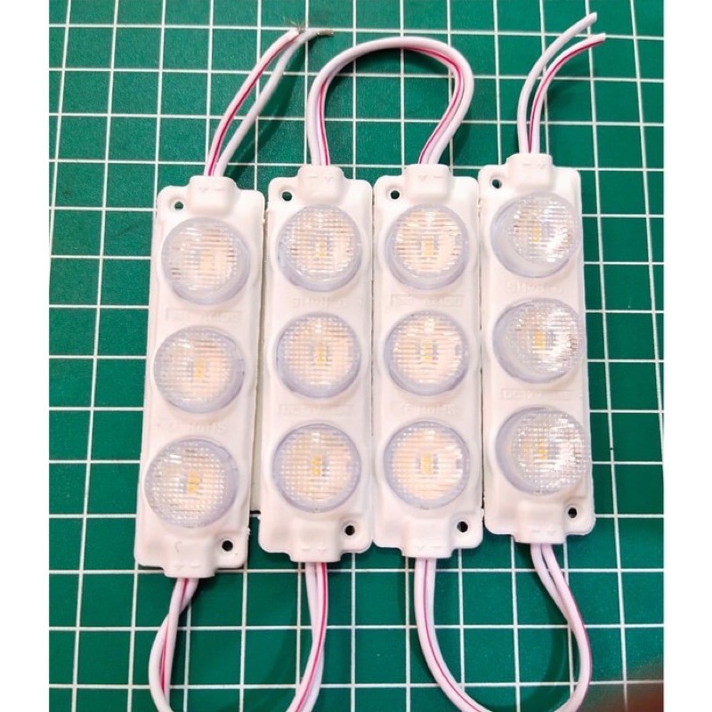 Jual Lampu Led Modul 3mata Smd 7520 3030 12volt Dan 24volt Waterproof 3 Mata 12v 24v 12 V Volt 8824