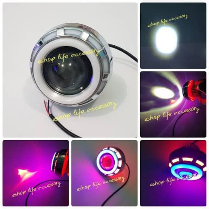 Jual Led Projie Besar RBR Dobel AE DE Lampu Sorot Tembak Motor ...