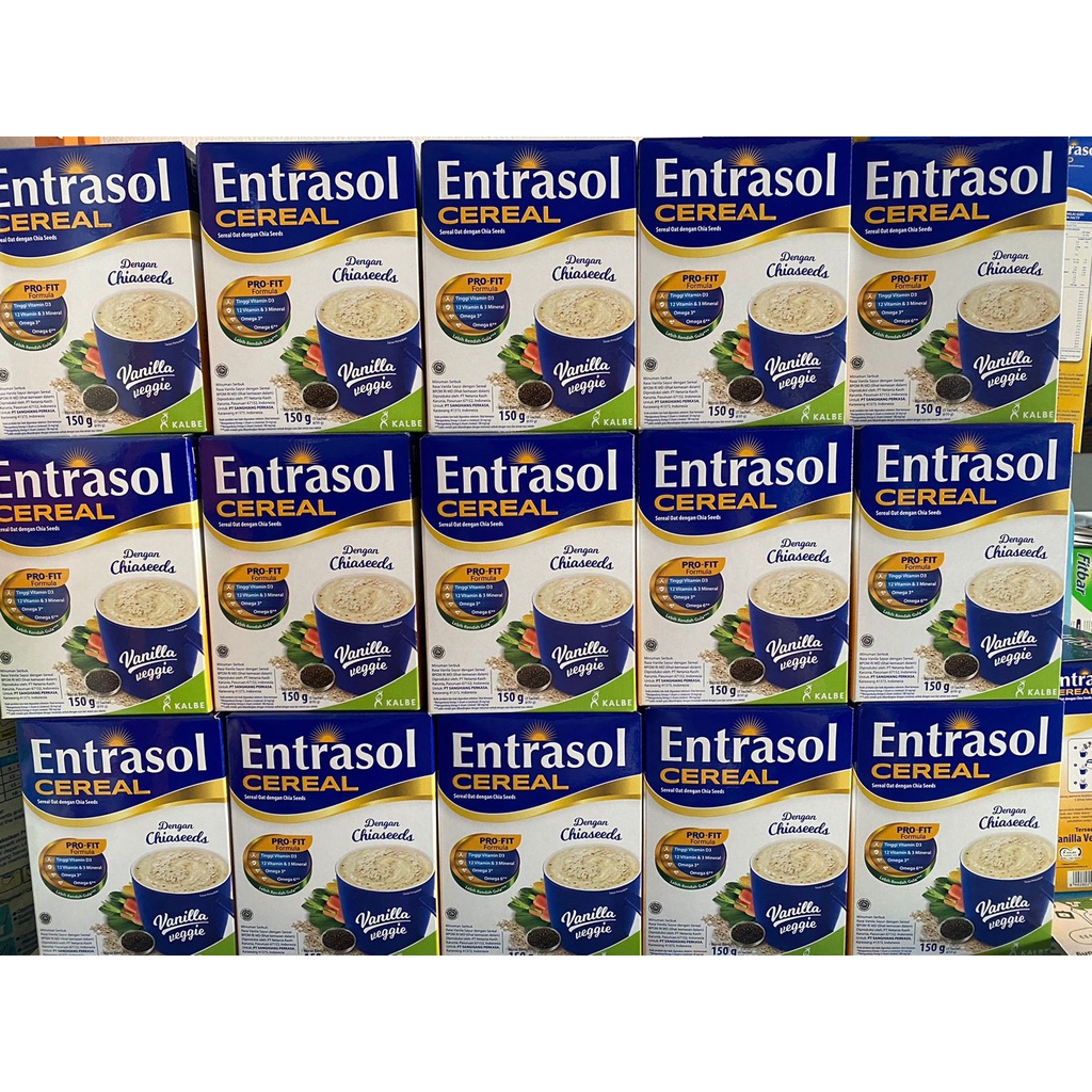 Jual Entrasol Quick Start Cereal Chocolate / Vanilla 5X30 Gr ...