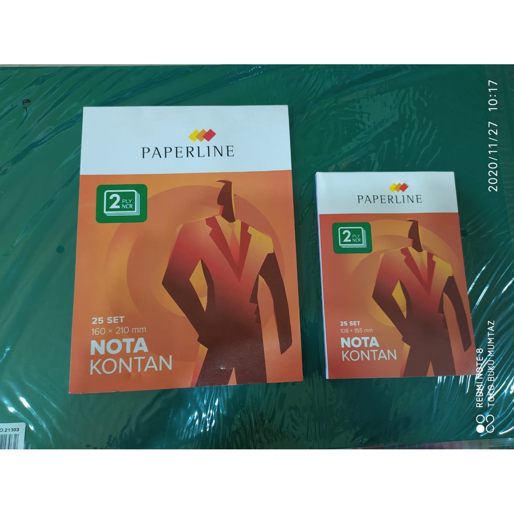 Jual Nota Kontan Paperline 2 Rangkap ukuran kecil | Shopee Indonesia