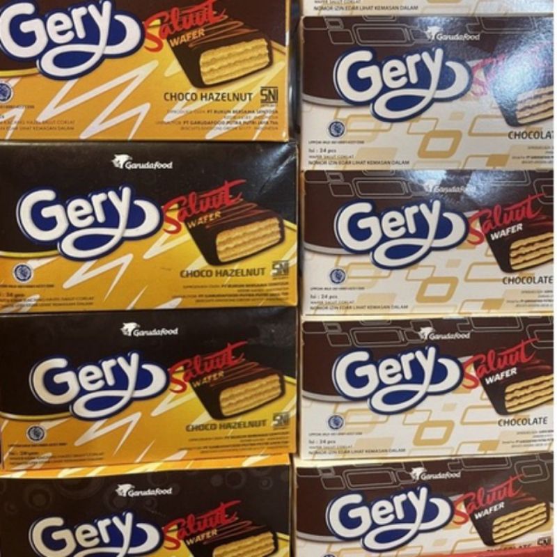 Jual Gery Saluut Wafer 1 Box Isi 24 Pcs Shopee Indonesia 9398