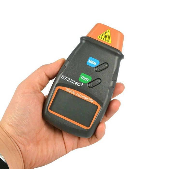 Jual Digital Laser Tachometer RPM Meter Alat Pengukur Kecepatan Putaran ...