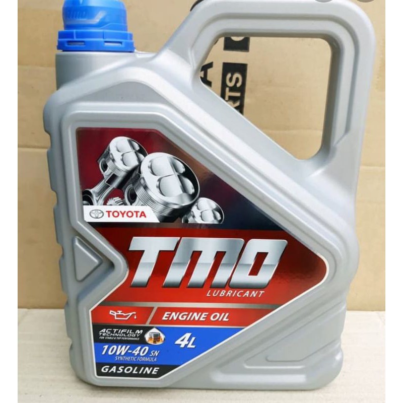 Jual Oli TMO Toyota engine oil 10w-40 SN gasoline 4liter | Shopee Indonesia