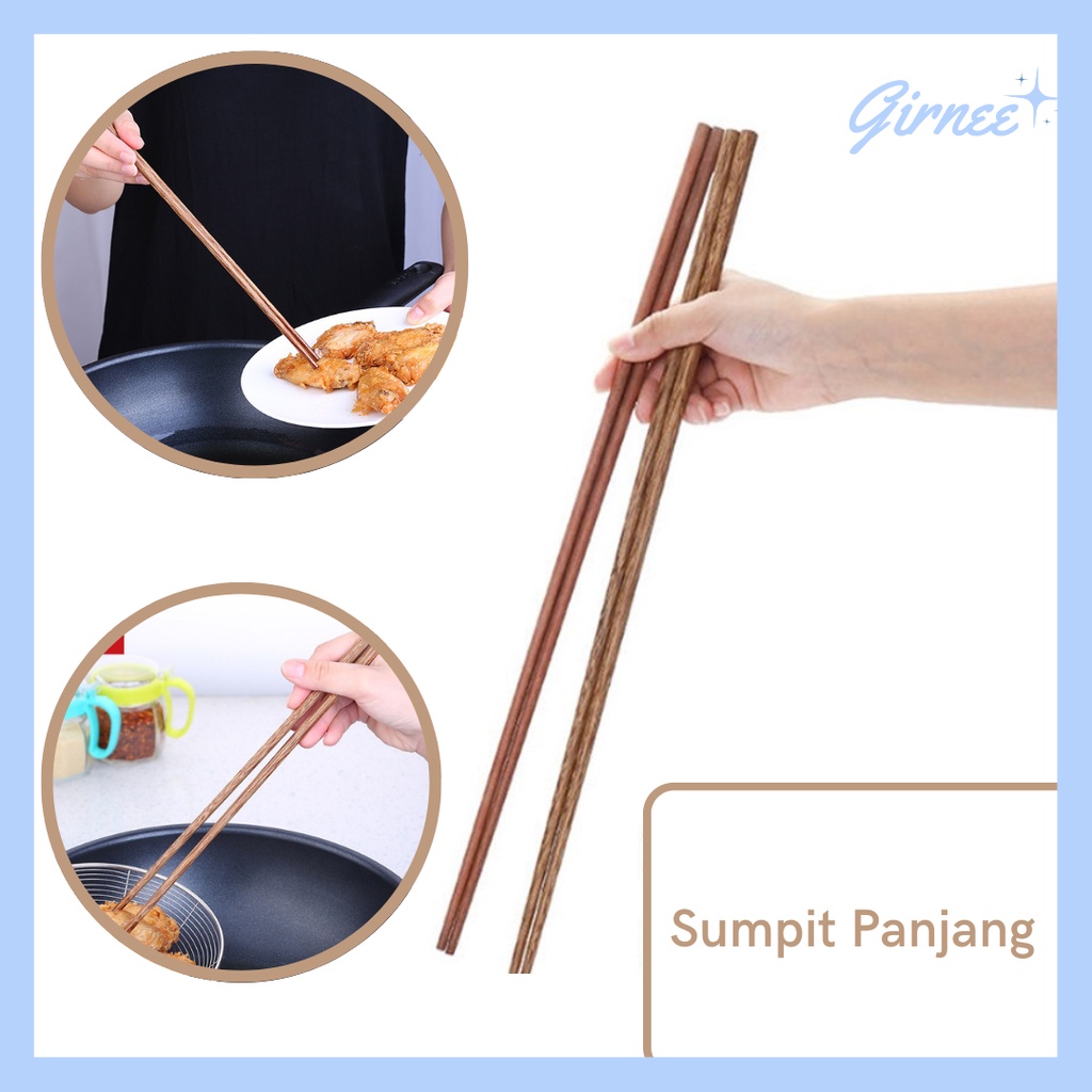 Jual Sumpit Korea Panjang Sumpit Panjang Sumpit Hotpot Sumpit Sukiyaki