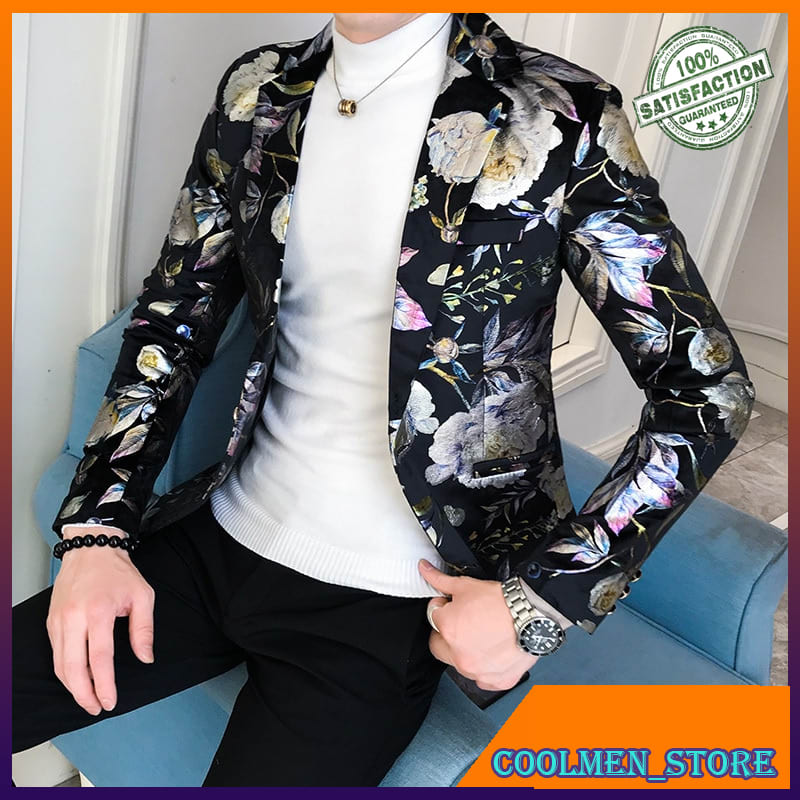 Flower 2025 blazer men