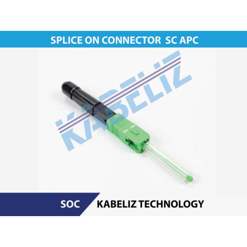 Jual Splice On Connector SOC Konektor SC APC Sambungan Fiber Optik FTTH ...