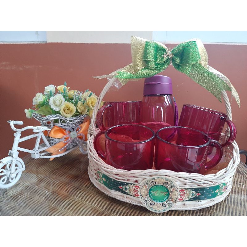 Jual Parcel Coffee set and Bottle Tupperware | Shopee Indonesia
