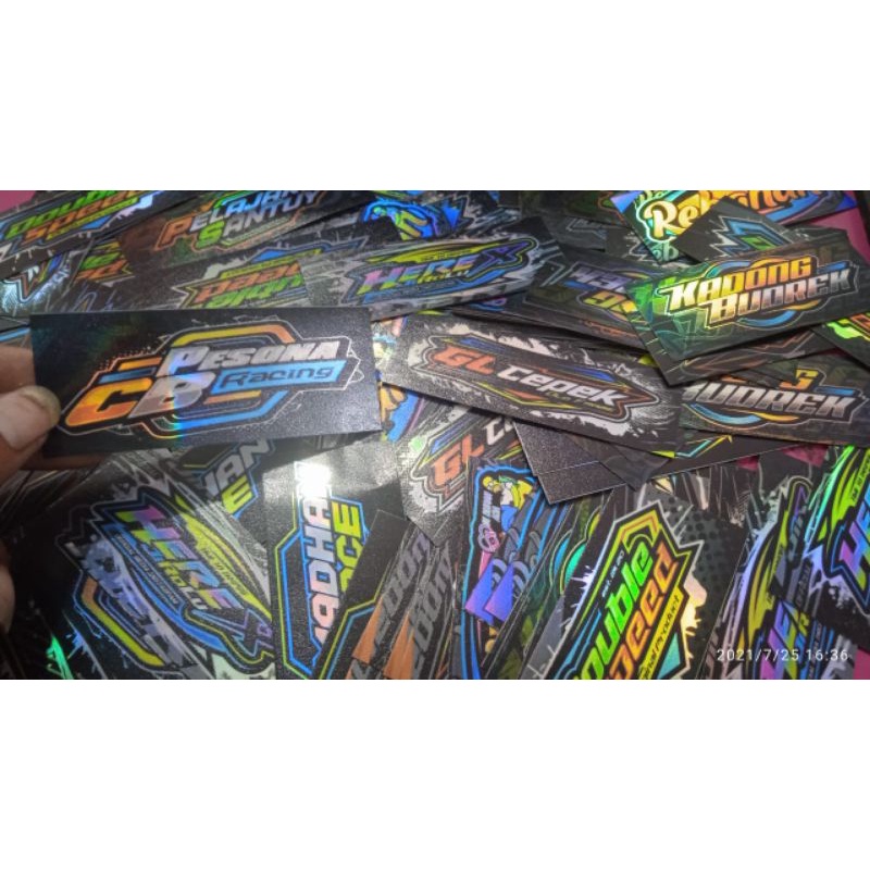 Jual Stiker Herex Hologram Uv Timbul Shopee Indonesia