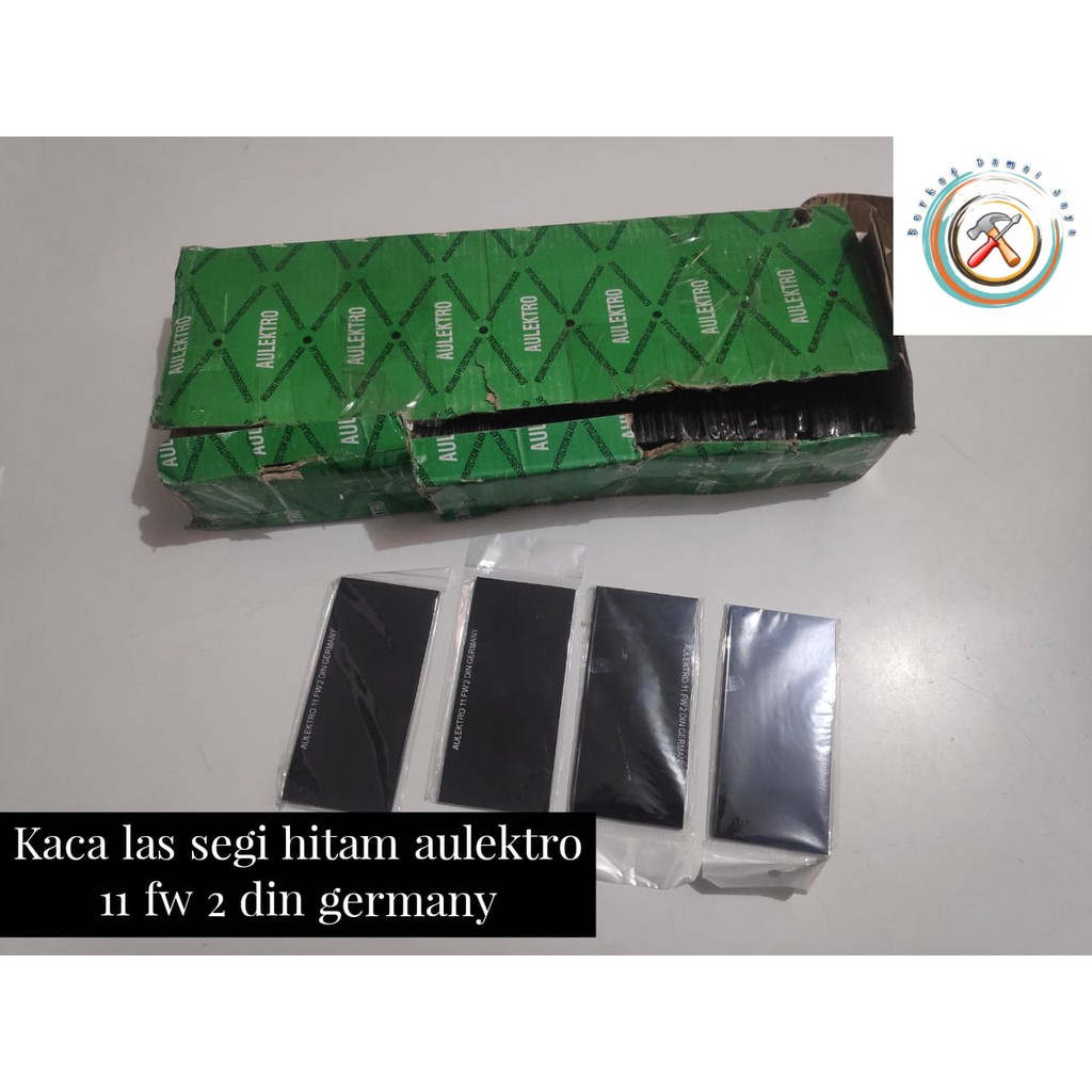 Jual Kaca Las Segi Hitam Aulektro Fw Din Welding Glass Black