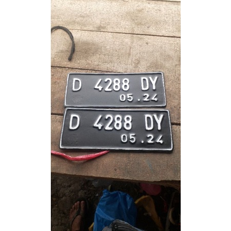 Jual Plat Nomor Motor Standar Murah 1 Pcs Shopee Indonesia