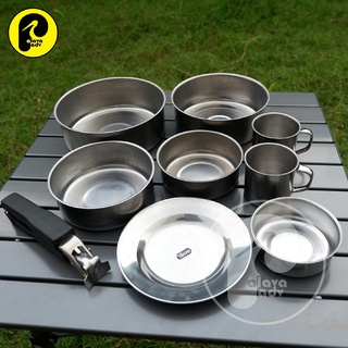 Jual Cooking Set Camel Cw Alat Masak Outdoor Stainless Nesting In