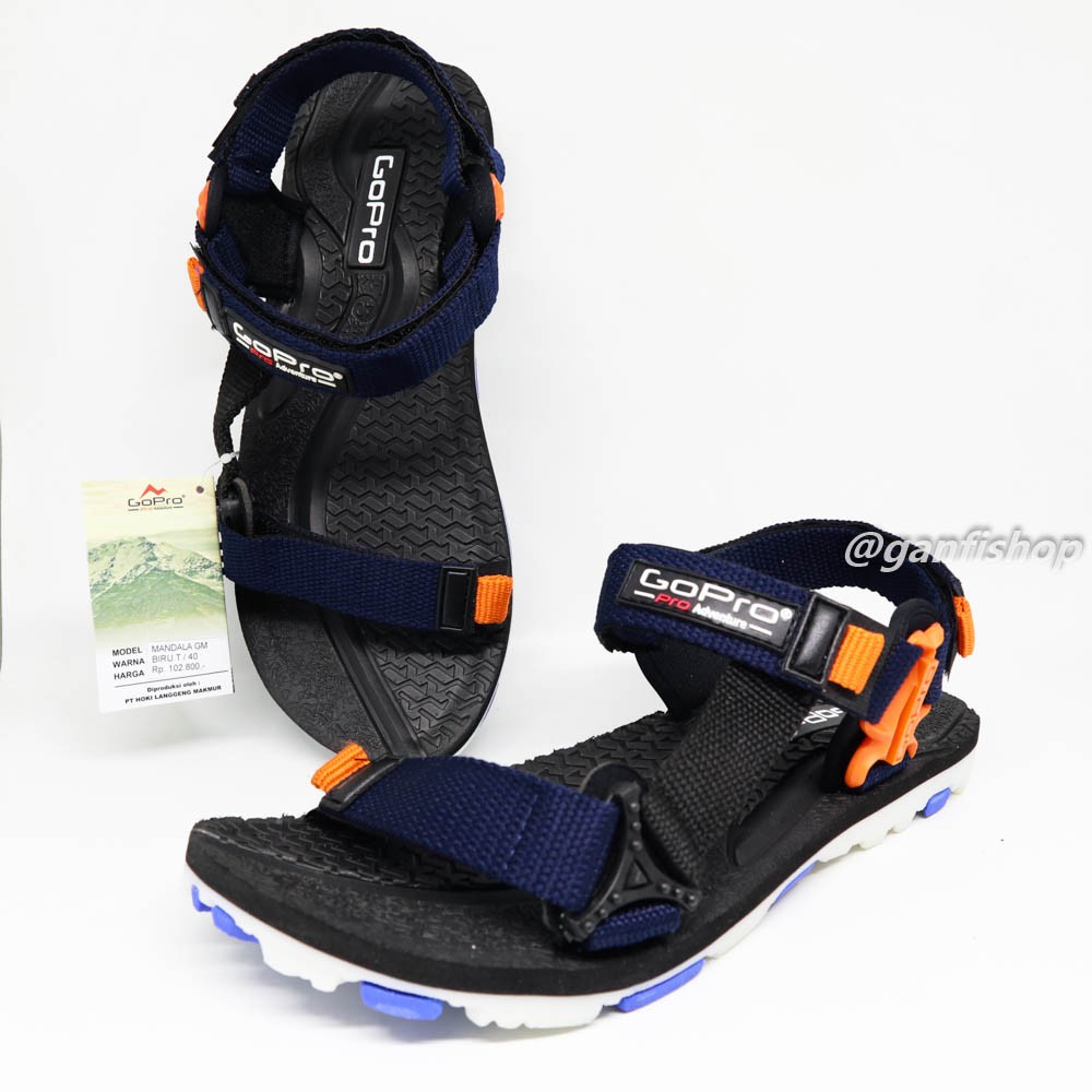 Jual GOPRO Mandala Sandal Gunung Pria Anti Slip Velcro Sintetis ...