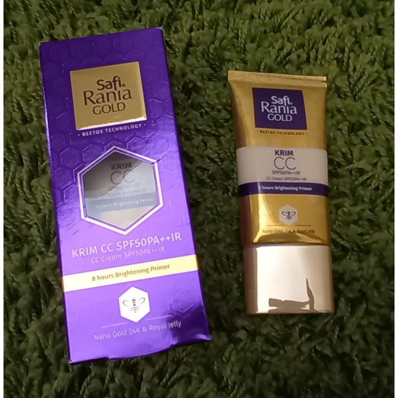 Jual Safi Malaysia | Safi Rania Gold Cc Cream SPF 50 Brightening ...