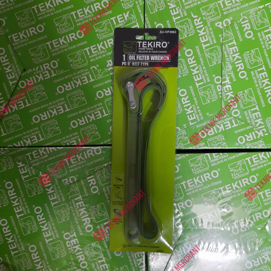 Jual Tekiro Oil Filter Wrench Belt 9 Inch Kunci Oli Kulit Sabuk Shopee Indonesia