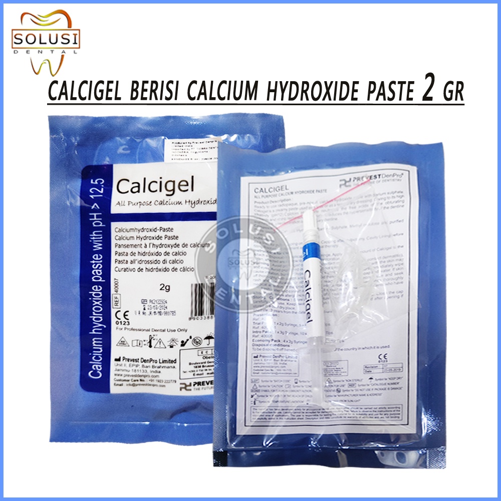Jual Calcigel/Calcium Hydroxide Paste/Calxyl/Kalsium Hidroksida ...
