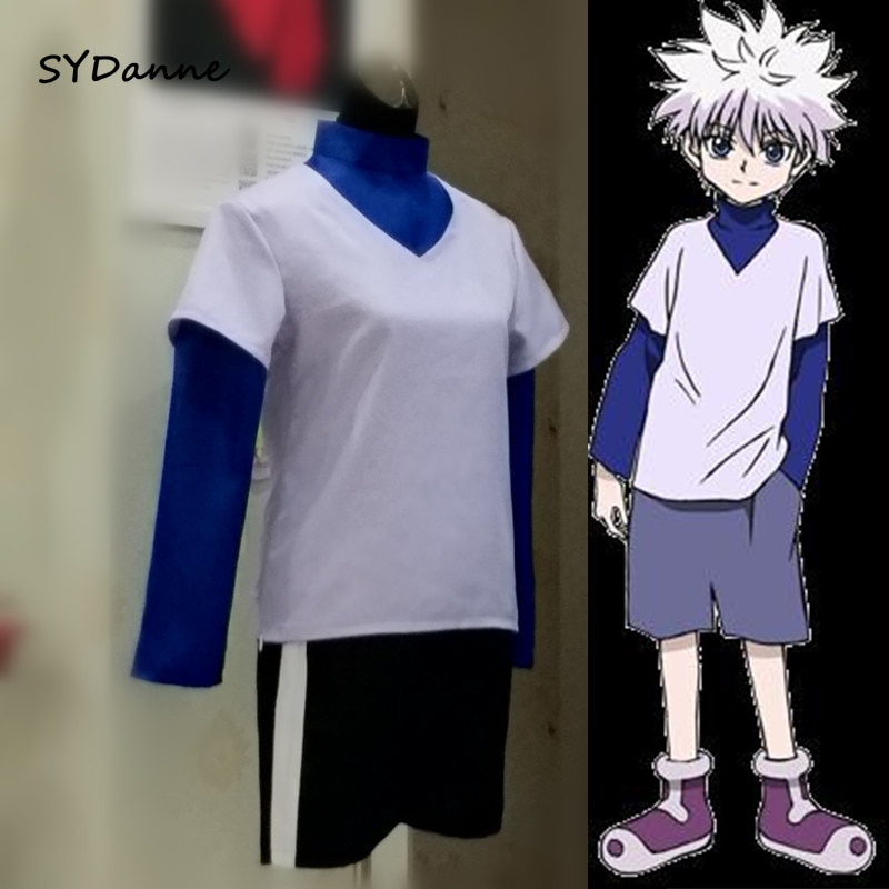 Jual PREORDER Hunter X Hunter Blue Clothes Killua Zoldyck Cosplay ...