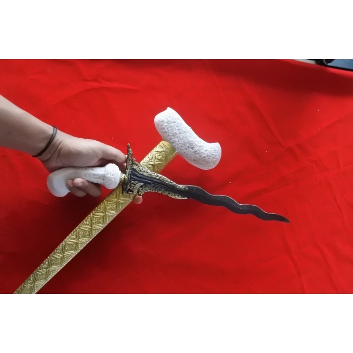 Jual keris spek langitan istimewa singo kinatah gayaman - bilahan saja ...
