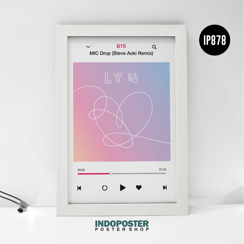 Jual Poster Musik BTS Love Yourself Answer Album Player PIPIMOCI A3 ...