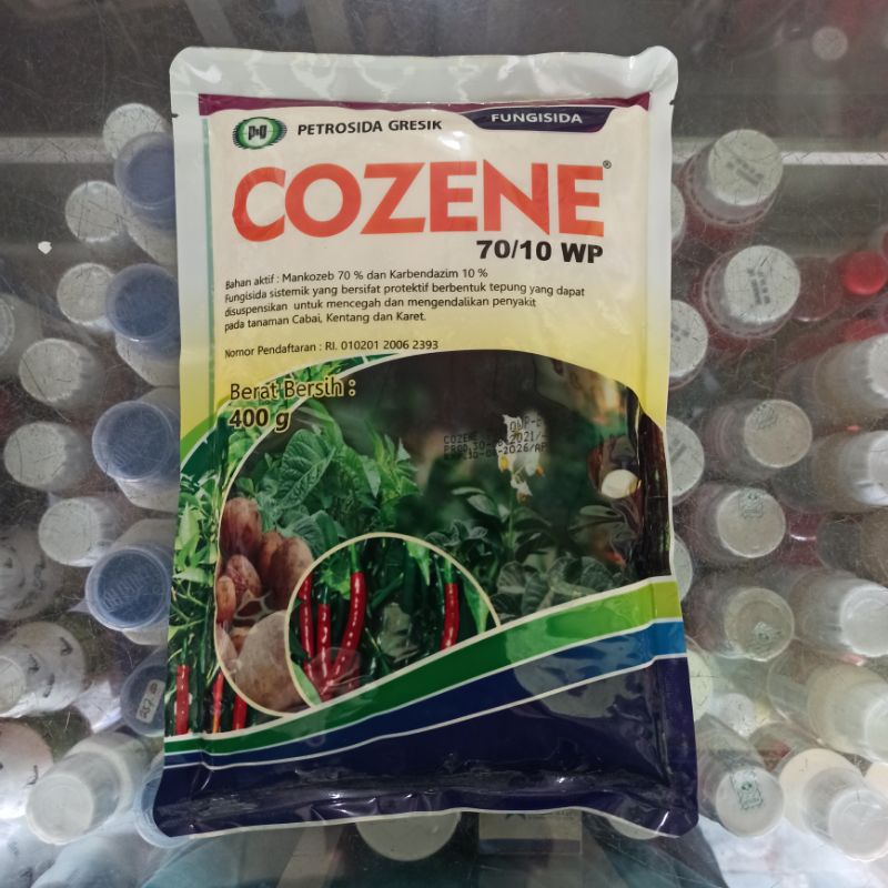 Jual FUNGISIDA COZENE 70/10 WP 400 GRAM PENGENDALI ANTRAKNOSA | Shopee ...