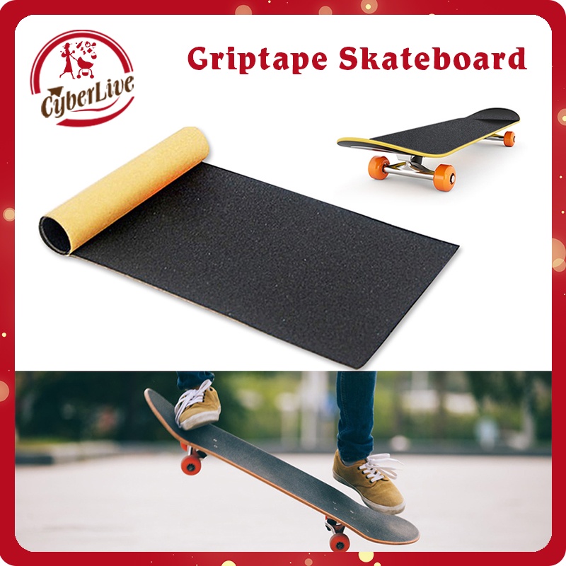Jual Griptape Skateboard Hitam Skateboard Grip Tape Sheet Waterproof