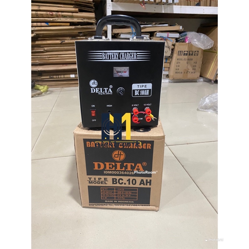 Jual Battery Charge (Cas Aki) Delta 10ah ces aki | Shopee Indonesia