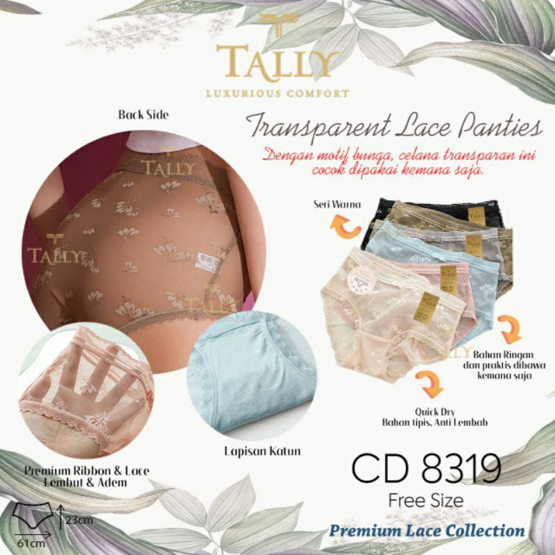 Jual Cd Transparan Tally 8319 Sexy | Celana Dalam Wanita Transparan