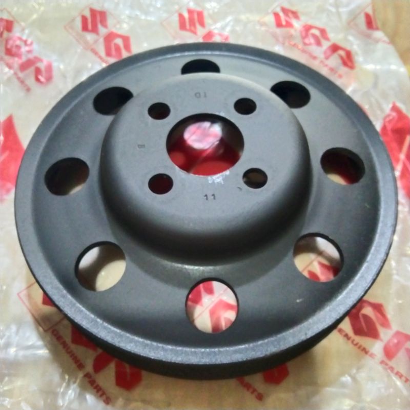 Jual ori PULLY PULLEY PULI POLI as kruk krek timing crankshaft mega ...
