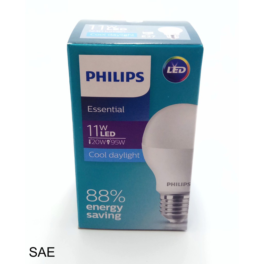 Jual Lampu philips LED essential 11 watt | Shopee Indonesia