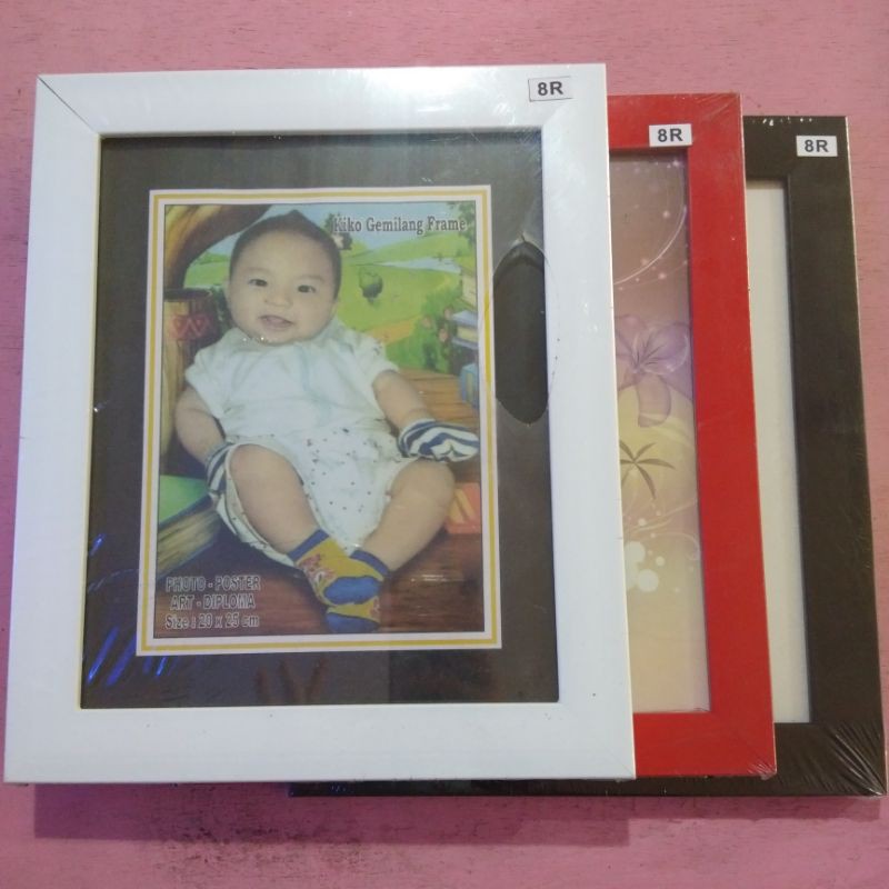 Jual BINGKAI FOTO KAYU 8R | Shopee Indonesia