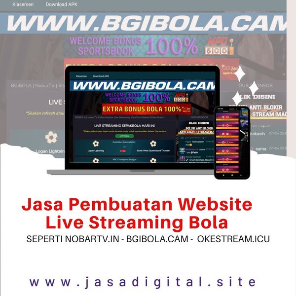 Website streaming bola live sale