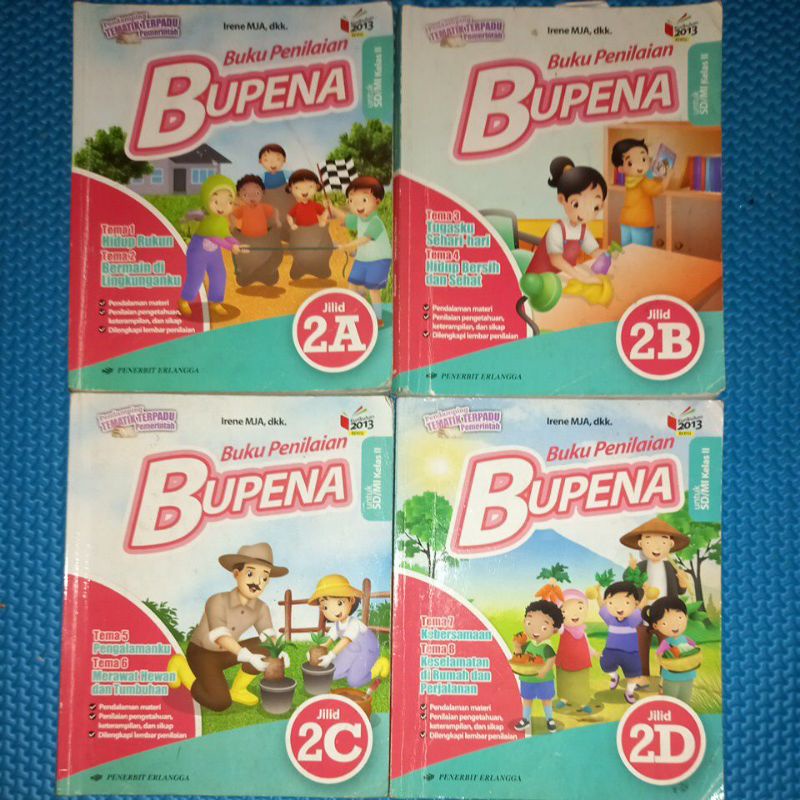 Jual BUPENA KELAS 2 A, B, C, D ORIGINAL (BEKAS) | Shopee Indonesia