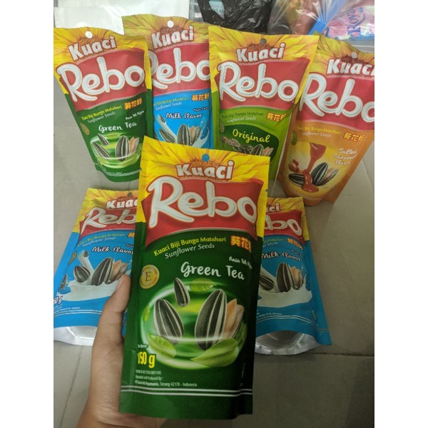 Jual Kuaci Rebo 150 gram/Kuaci Biji Bunga Matahari/Enak dan Murah ...