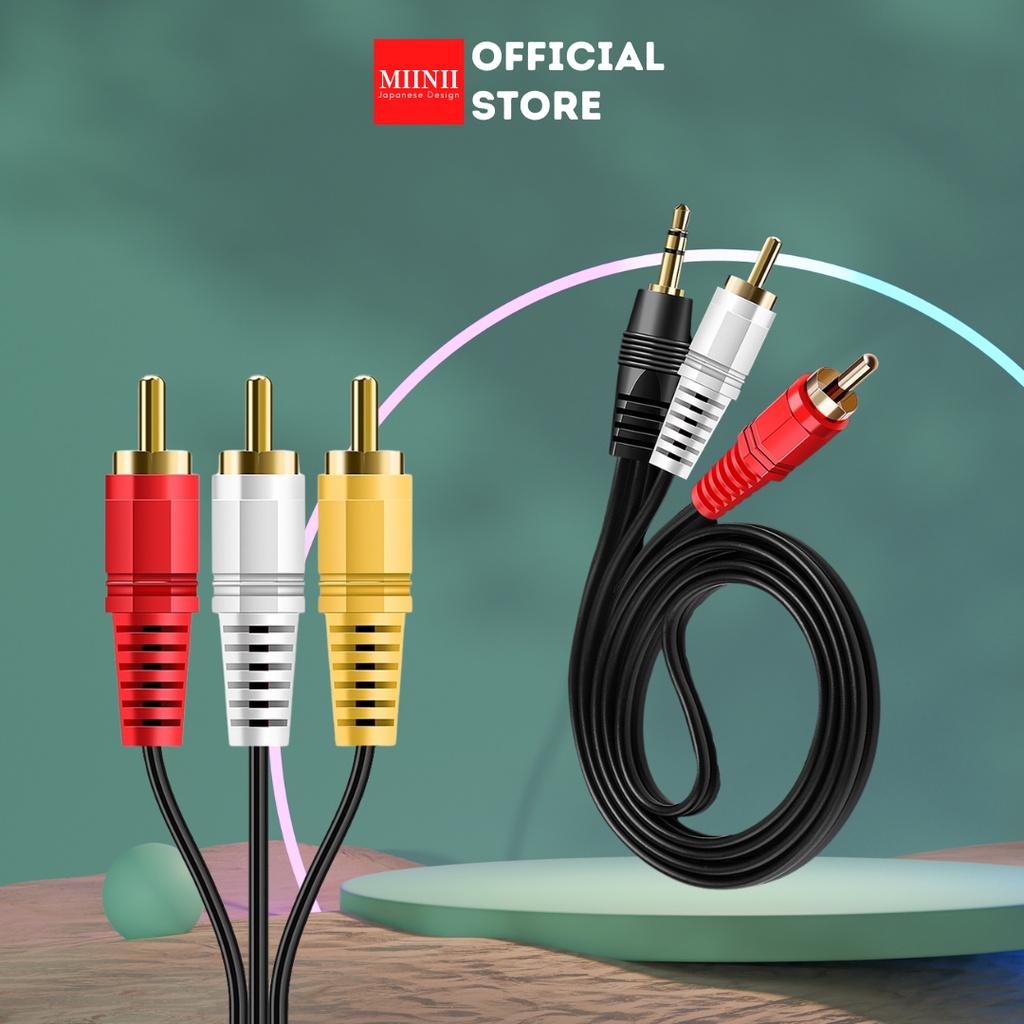 Jual MIINII Kabel Aux 1 IN 2 - Kabel Audio 1 IN 3 - Kabel Aux Audio 3 ...