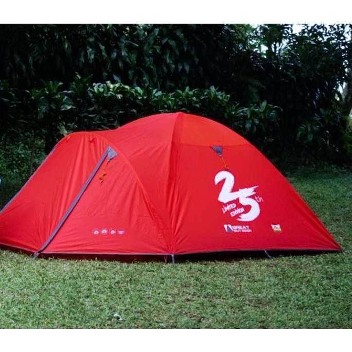 Jual Tenda Borneo X Java Limited Edition Original Tenda Mis Borneo Terbaru Warna Merah