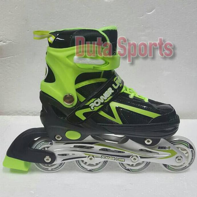 Jual Sepatu Roda Anak Harga Murah Powerline 5500 ( Hijau ) | Shopee ...