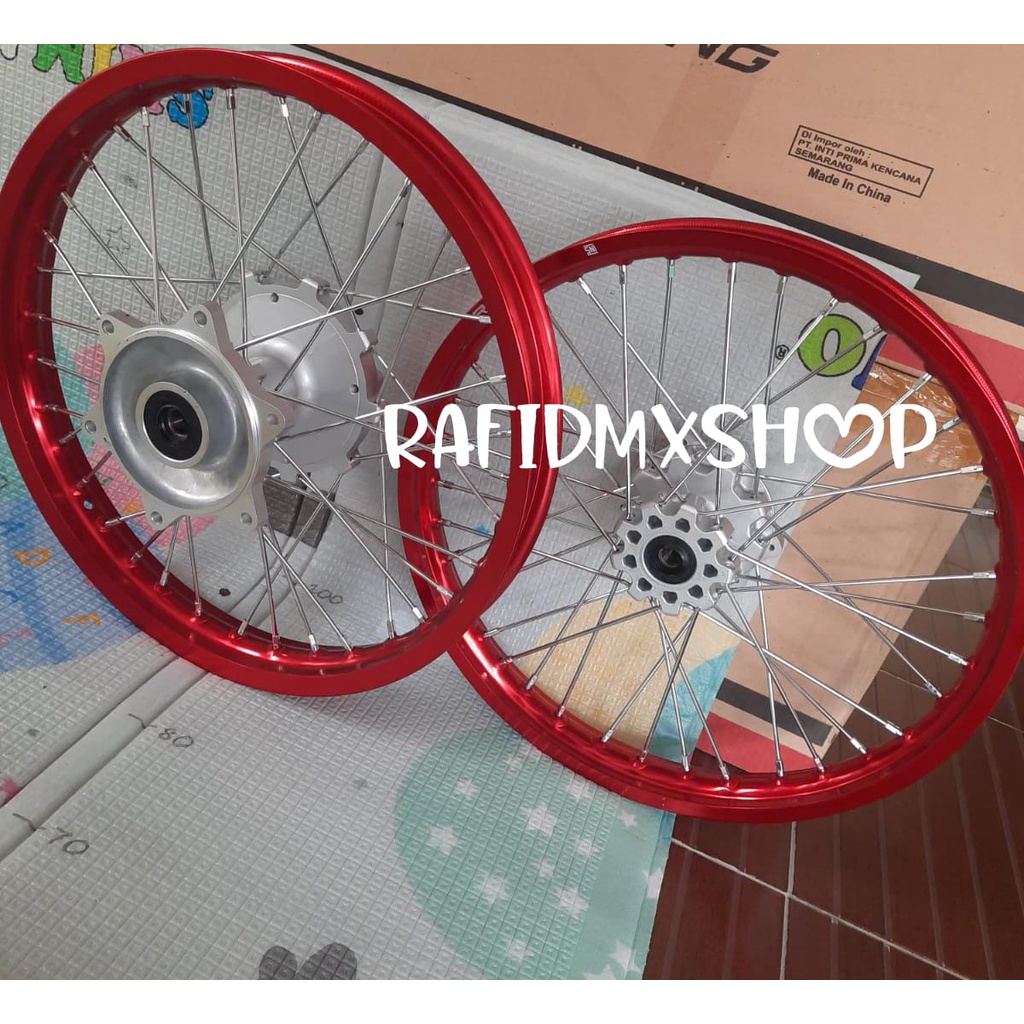 Jual SEPAKET VELG SET CACING LEBAR VELG 140/160-17 PNP CRF150L TANPA ...