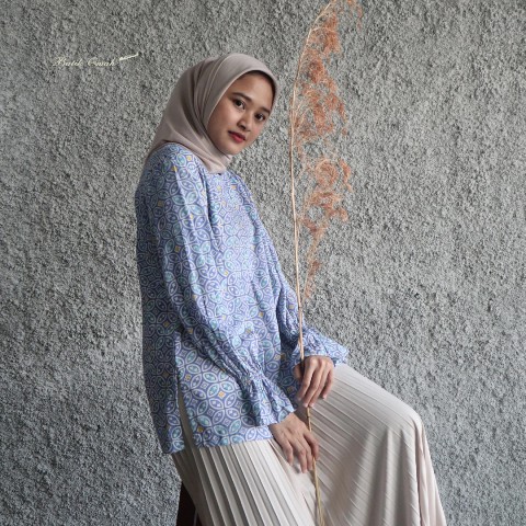 Jual Batik Kana Top | Batik Kerja, Batik Kantor, Batik Pastel, Batik