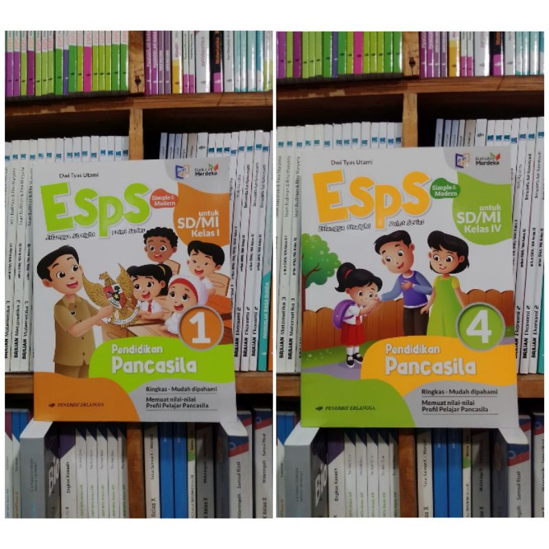 Jual ESPS PENDIDIKAN PANCASILA SD/MI KELAS 1 DAN 4 KURIKULUM MERDEKA ...