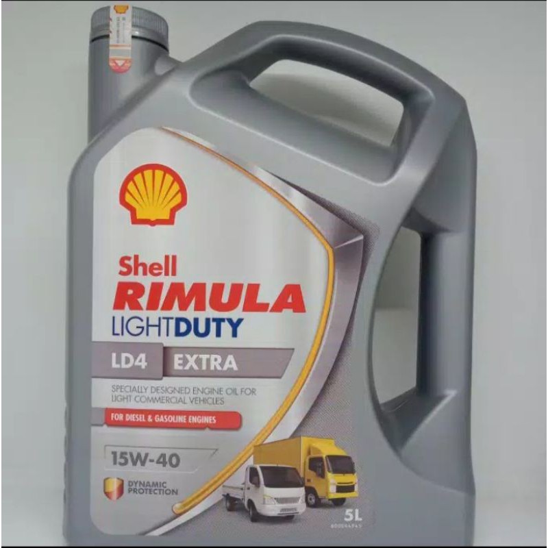 Jual Shell Rimula R4X / LD4 15W/40 Khusus Diesel isi 5 Liter Galon ...
