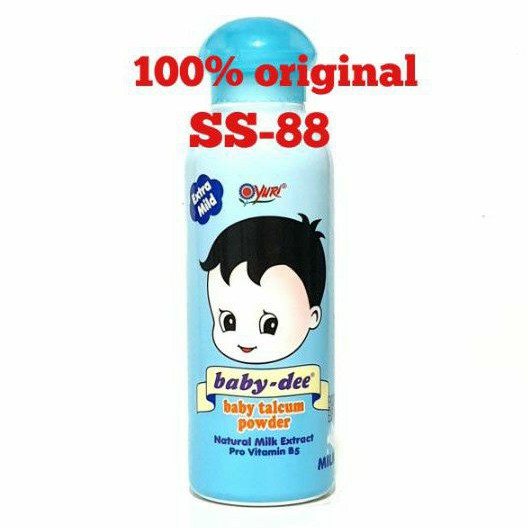 Jual Baby Dee Baby Talcum Powder Bedak Bayi Natural Milk Extract