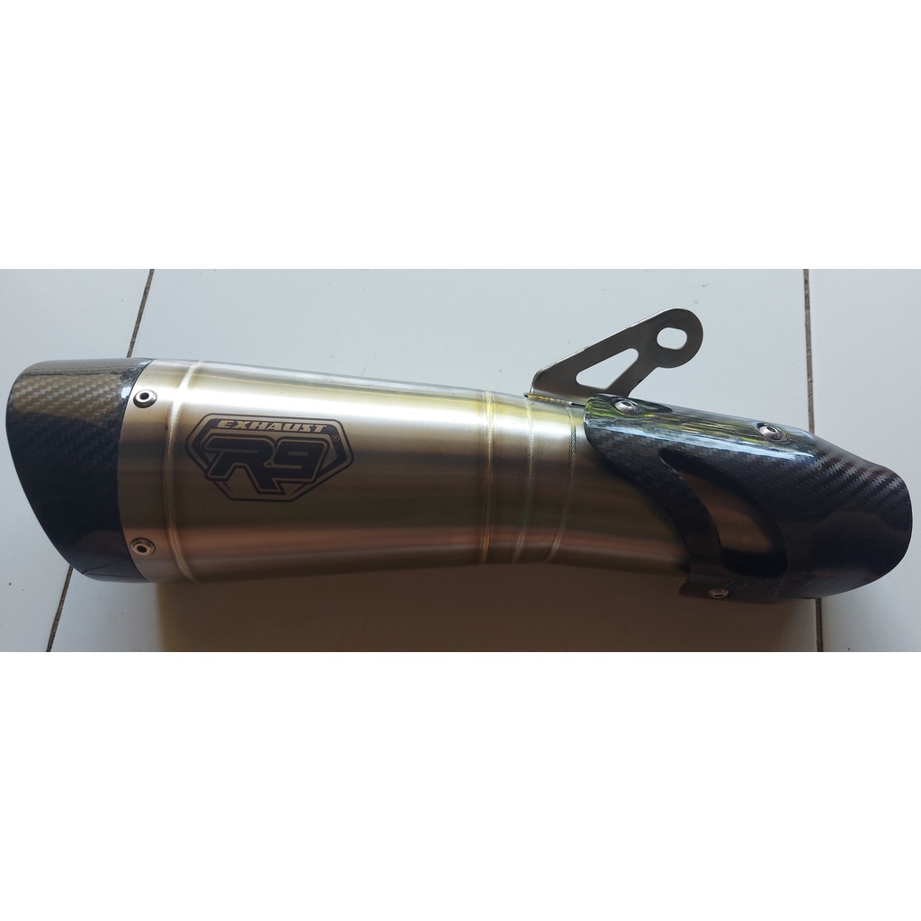 Jual Knalpot R9 H2 SS - R15 V3 Full System Original | Shopee Indonesia
