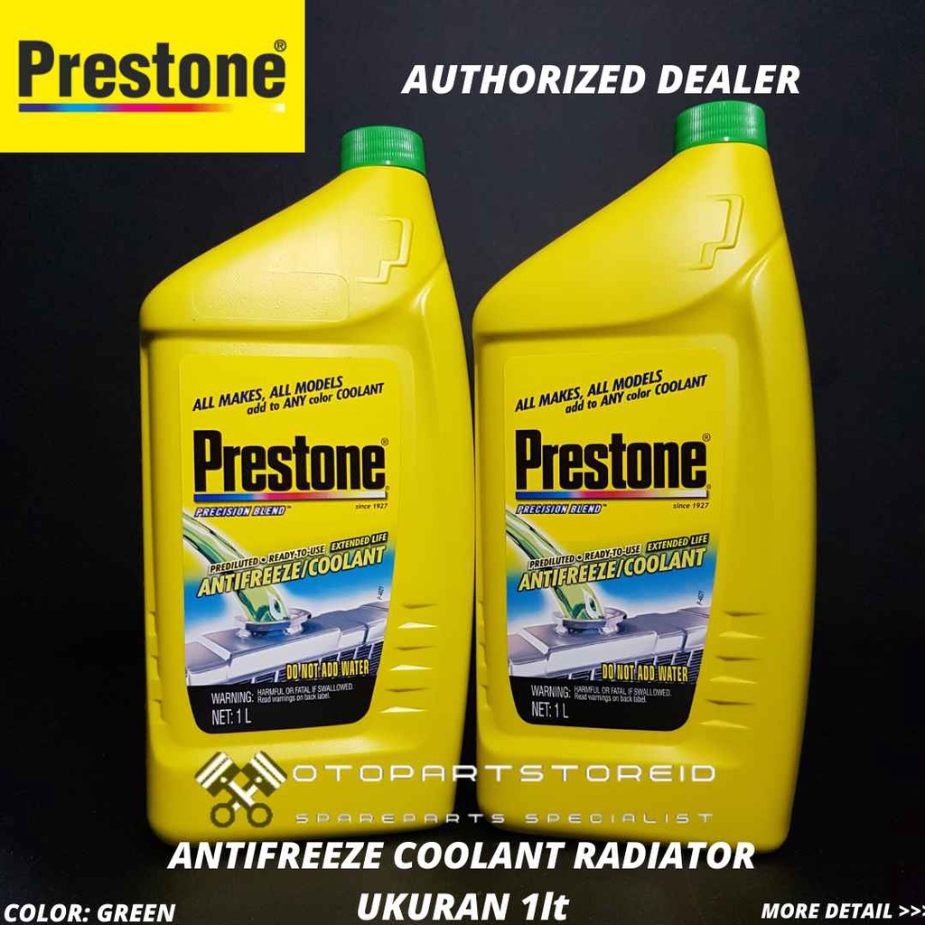 Jual PRESTONE AIR RADIATOR COOLANT ANTIFREEZE 1 LITER -GREEN | Shopee ...