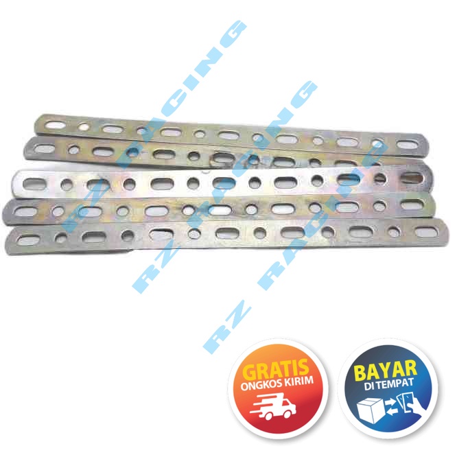 Jual Bracket Plat Bolong 30 Cm Plat Besi Bolong Strip Plat Berlubang Serba Guna Multifungsi 1897