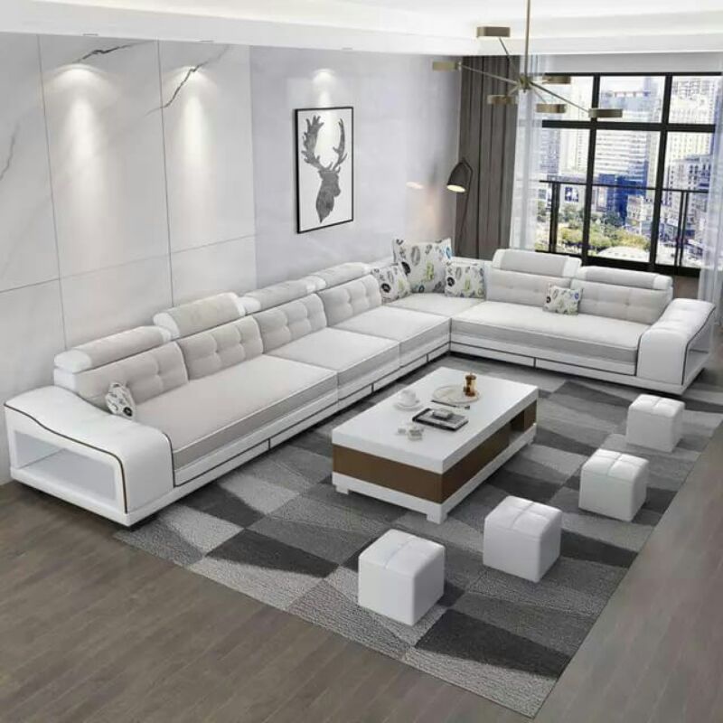 Jual Sofa Mewah Jumbo Sofa Letter U Model Terbaru Sofa Kayu Jati