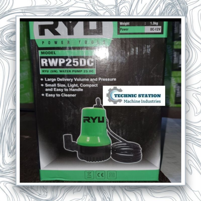 Jual Pompa Air Celup RYU WATER PUMP 25DC - RWP 25 DC | Shopee Indonesia